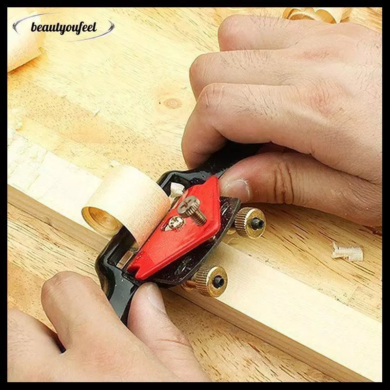 [Beautyoufeel] Wood Planing Hand Planing Tools Mini Sharp ปรับเหล็กความเร็วสูง de 9 นิ้วเครื่องมือช่างไม้