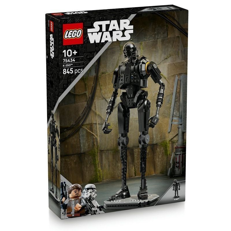 [] 75434 Star Wars Series K-2SO หุ่นยนต์รักษาความปลอดภัยชายหญิงเด็กอาคารบล็อกของเล่น