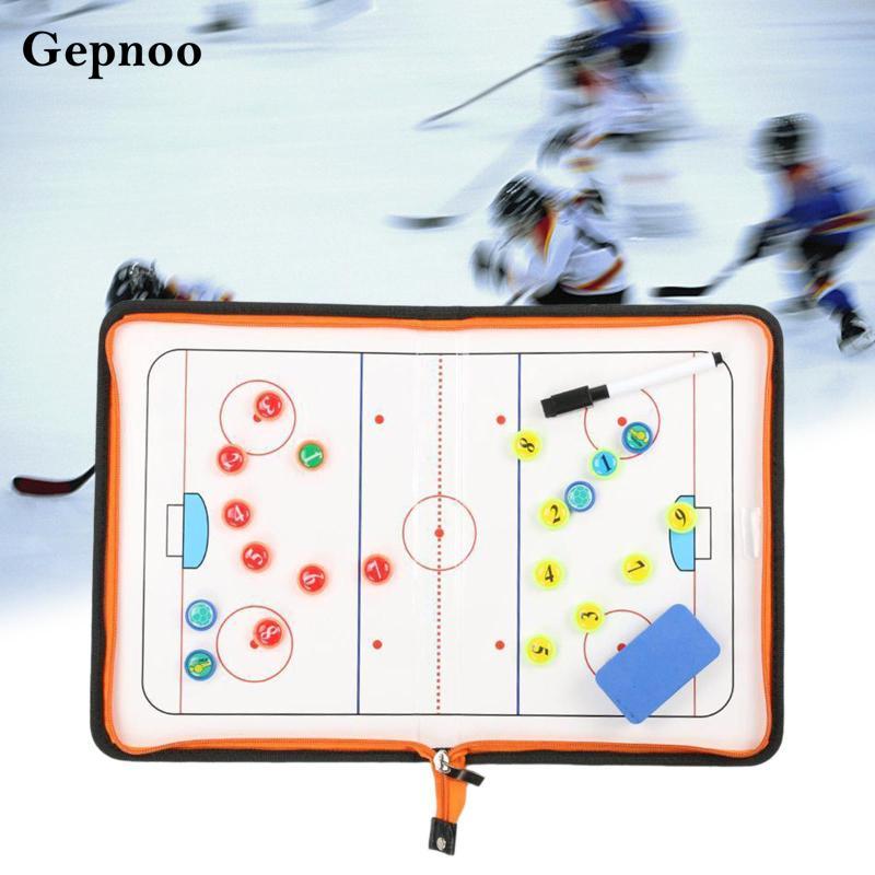 Gepnoo Hockey Coaching Board พร้อมปากกามาร์กเกอร์, อุปกรณ์ฝึกซิปสําหรับฝึกซ้อม