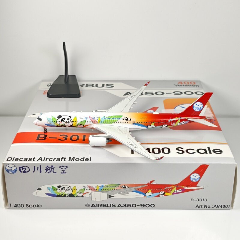 Speedy Sale-Aviation 1: 400 Sichuan Airlines A350-900 B-301D Alloy Aircraft Landing Rack ที่ถอดออกได