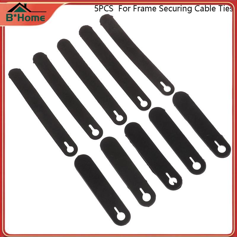 # BHTH # ยางรัดรถจักรยานยนต์สําหรับกรอบ Securing Cable Ties สายไฟสายรัดอุปกรณ์เสริมสําหรับ Motobike ~