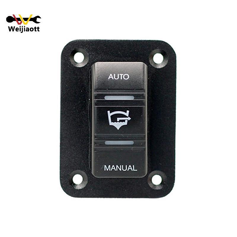 [Wjt] 3 Way Binge Pump Roer Switch กันน้ํา 12V 24V 4Pin 20A SPDT Auto/Off/Manual Bilge Pump Switch Panel พร้อมไฟ LED [ขายร้อน]