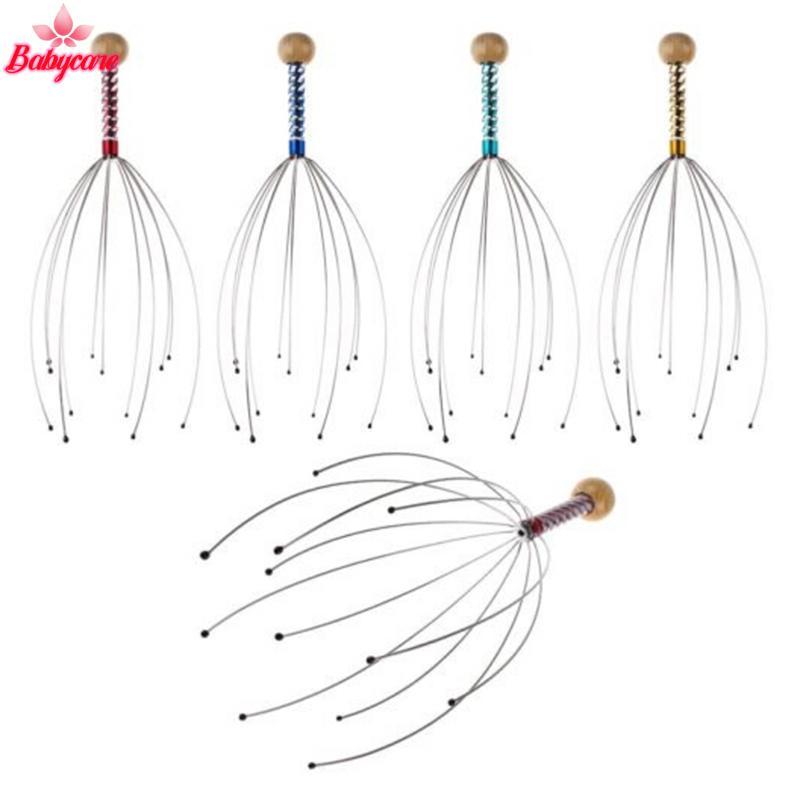 <BYCE-t> FashionHead Ne Scalp Massage Massage Massage Octopus Equipment Stress Release Tool