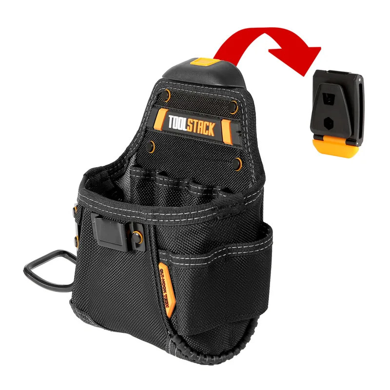 จัดส่งจากประเทศไทย Toolstack TSK-24 Utility Toolkit Hardwear ช่างไม้เครื่องมือทํางานกระเป๋า Quick-Hook Kit