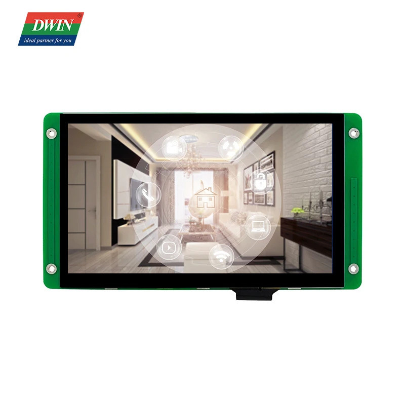 ขายร้อน Dans Dans DWIN 7 นิ้ว 1024*600 จอแสดงผล IPS TFT LCD Web H.264 Encod RTSP กล้อง HMI หน้าจอสัม