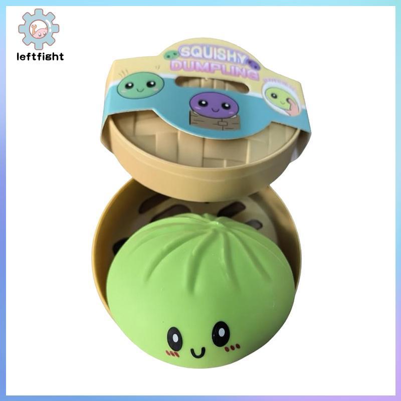 ซ้ายความเครียด Ball Dumpling สีสันนํากลับมาใช้ใหม่ Squishy Dpression ของเล่นสําหรับเด็กผู้ใหญ่ Home Office Study โต๊ะ GHT