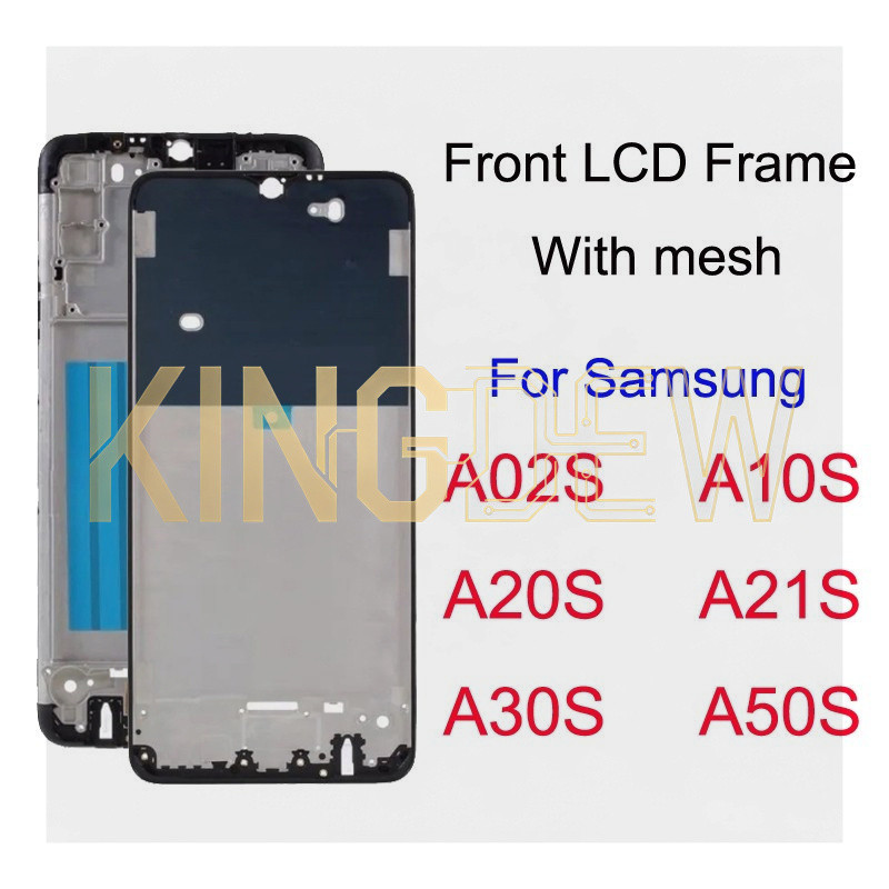 กรอบ LCD ด้านหน้าเดิมสําหรับ Samsung Galaxy a02s A10s a20s a21s A30s A50S