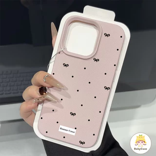 เปลือกโทรศัพท์ลายจุดแฟชั่นหรู น่ารัก เคสไอโฟน17 เหมาะสำหรับ IPhone 15 17 13 16 12 14 11 Pro Max XR X XS Max 7 8 16 Plus