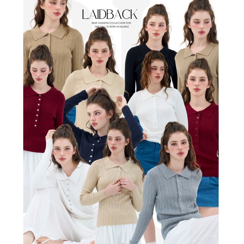 BCLS01- เสื้อแขนยาว Simple, stylish, and comfortable.