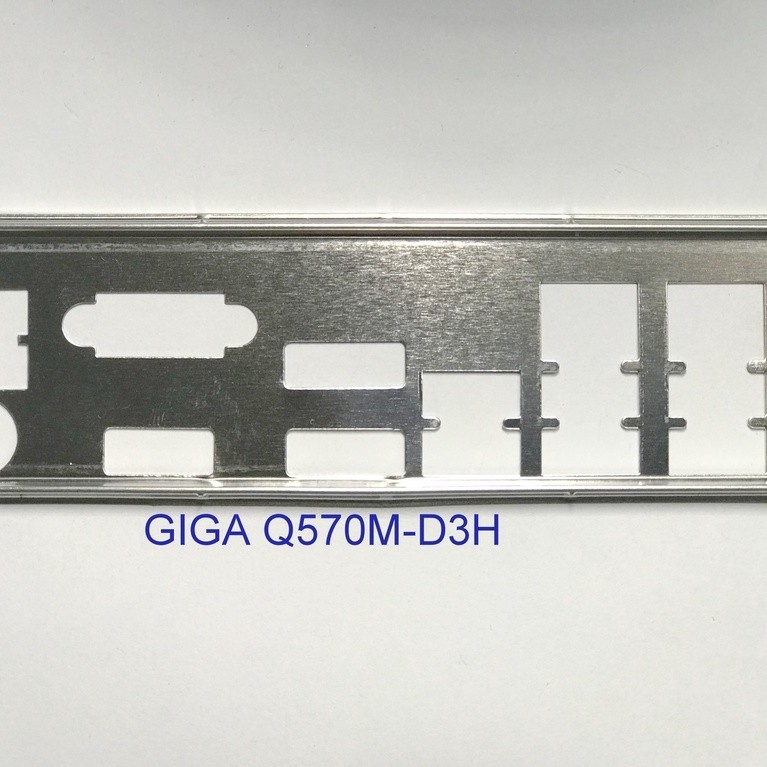 FE บล็อกหลัก GIGABYTE Q570M D3H (โล่หลัก IO: 521)