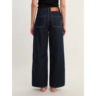 [Pomelo] กางเกงยีนส์ทรงขากว้าง / Mid Waist Wide Leg Denim Pants