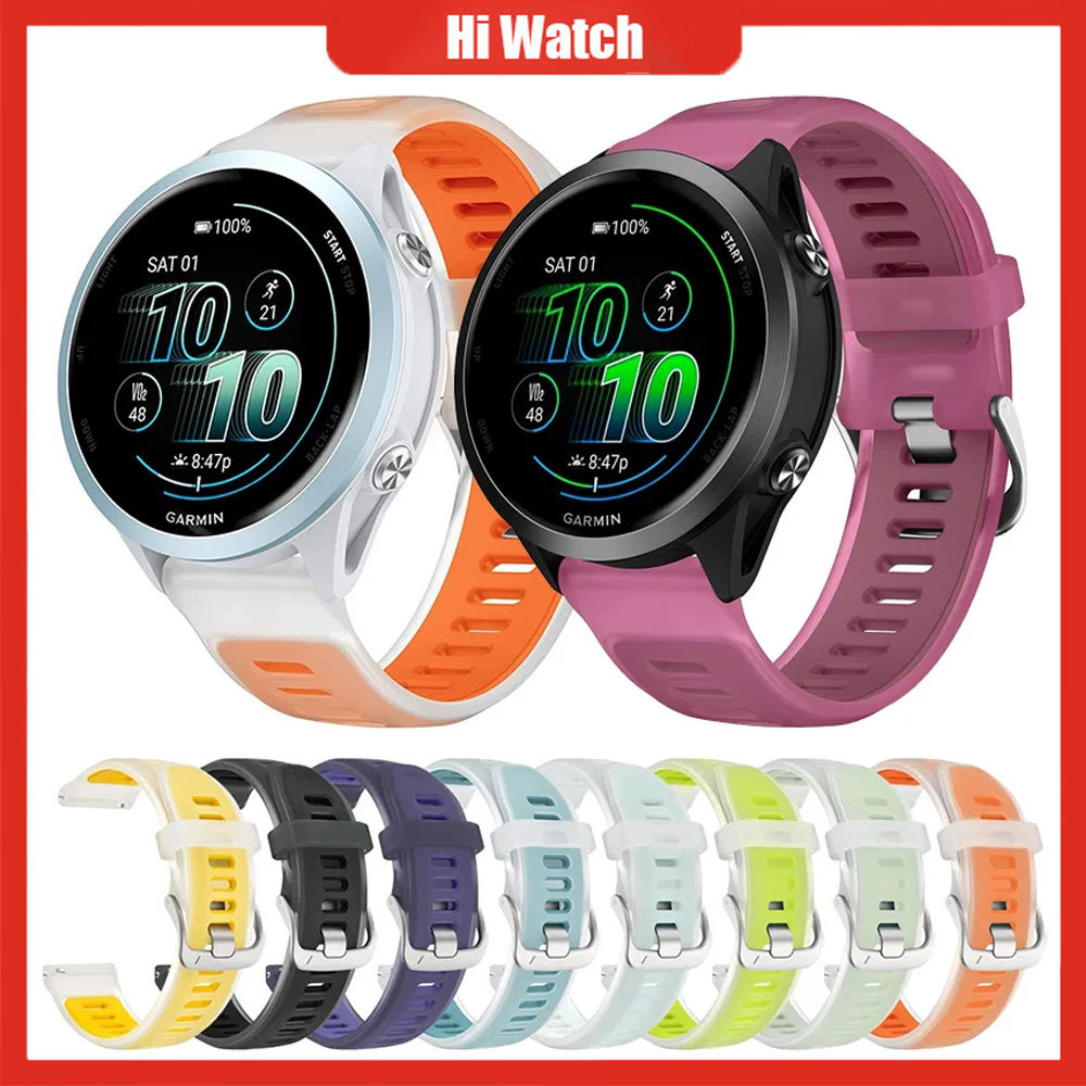สําหรับผู้เบิกทาง Garmin 965 955 970 255 265 745 สายซิลิโคนโปร่งแสงสําหรับ Garmin Venu 3/2 vivoactiv