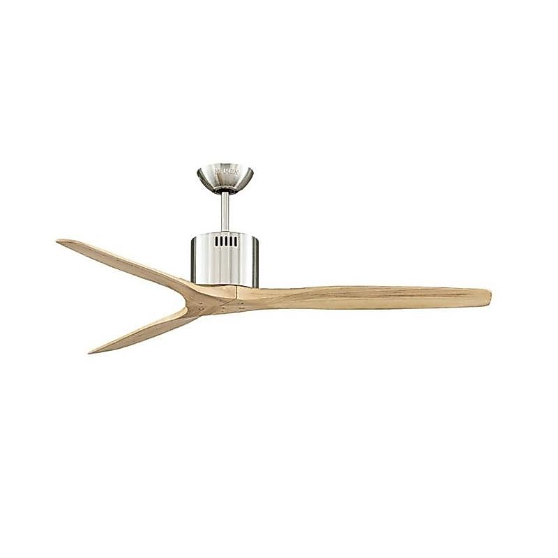 L&E พัดลมKEN 40 DC BN/NATURAL WOOD-DR+RC DC1
