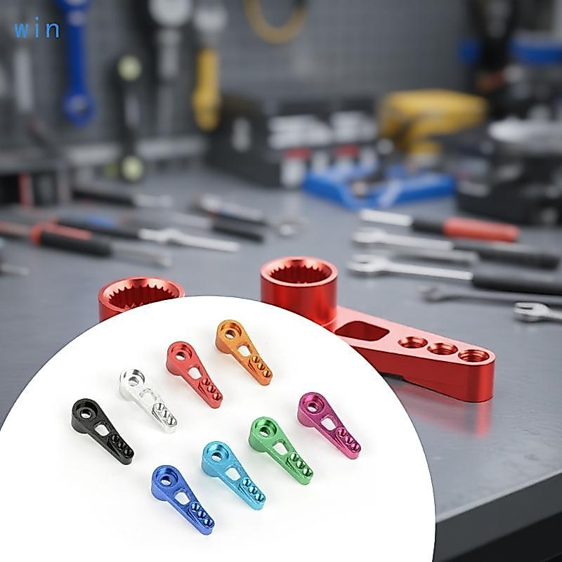 Win Heavy Duty 25T Servo Arm ความแม่นยํา Servo Arm อัพเกรดสําหรับยานพาหนะที่มีโลหะ Robust สําหรับควา