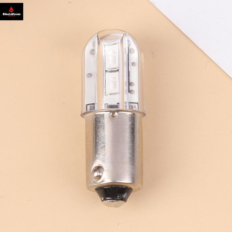 BA9S หลอด LED 6V อัพเกรดหลอด 4LED โคมสําหรับไฟฉายไฟหน้ามอเตอร์จักรยานเครื่องมือหลอดไฟ LED