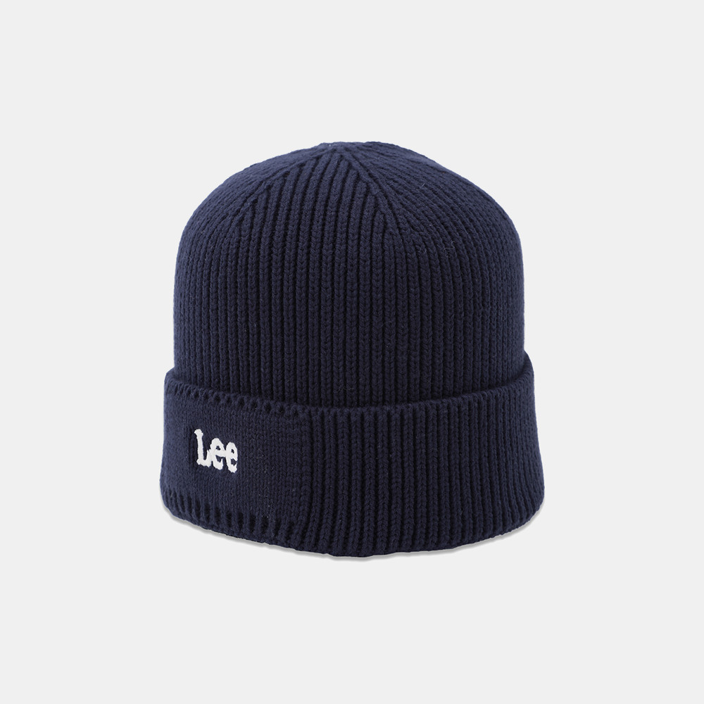 LEE หมวกบีนนี่ Unisex รุ่น LE F324UHATN22 สีกรมท่า