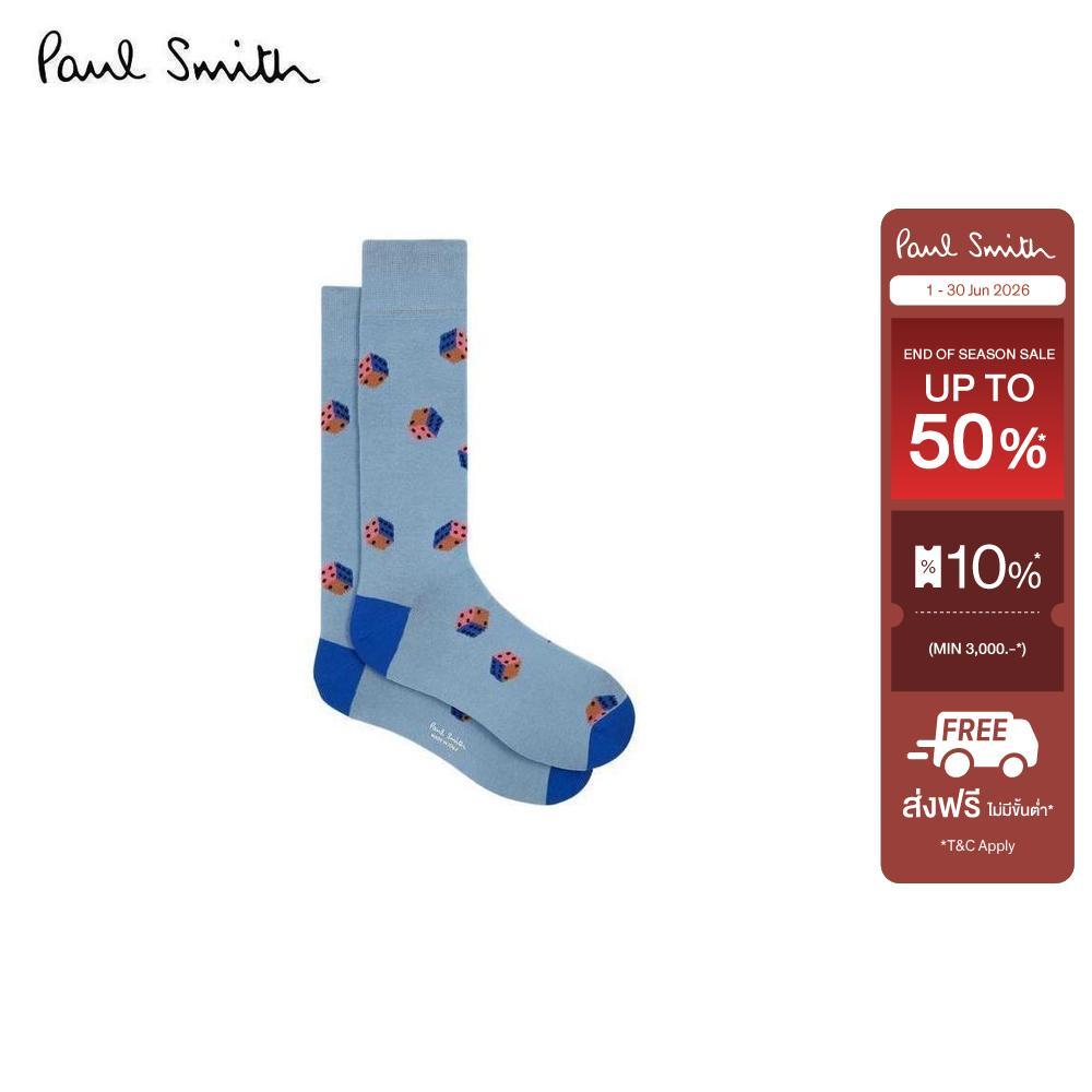 Paul Smith ถุงเท้าผู้ชาย รุ่น M1A-800MO-U847-42 สี Blue