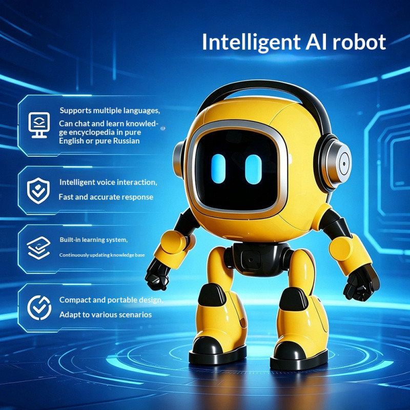 A ai Smart Dialogue Chat Robot Desktop Pet deepseek Early Education Assembled Childrens Gift ai Smar