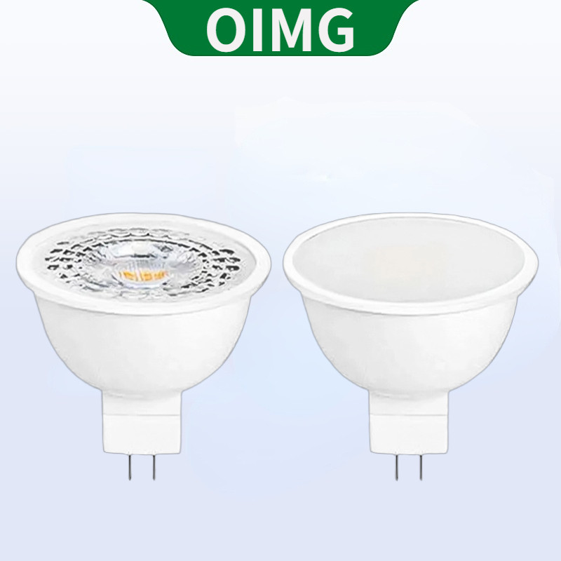 OIMG ไฟสปอร์ตไลท์ LED ถ้วย COB MR16 GU5.3 12V-24V 38 ° 120 ° 5W 7W 9W แสงสีขาว 6000K แสงเป็นกลาง 4000K แสงอบอุ่น 3000K