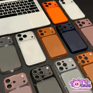 เคสโทรศัพท์ดีไซน์เรียบหรูมินิมอล เข้ากับ IPhone 13 16 17 11 12 14 15 Pro Max 12 13 14 15 16 Pro 15 Plus