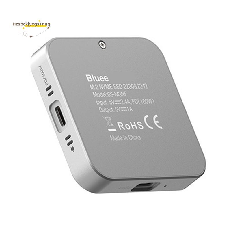 Hzsbckjyxgs1uq8-in One M.2 SSD Enclosure อะแดปเตอร์ฮับ USB C 10Gbps - รองรับ USB-C 3.2 & USB-A 3.2 M