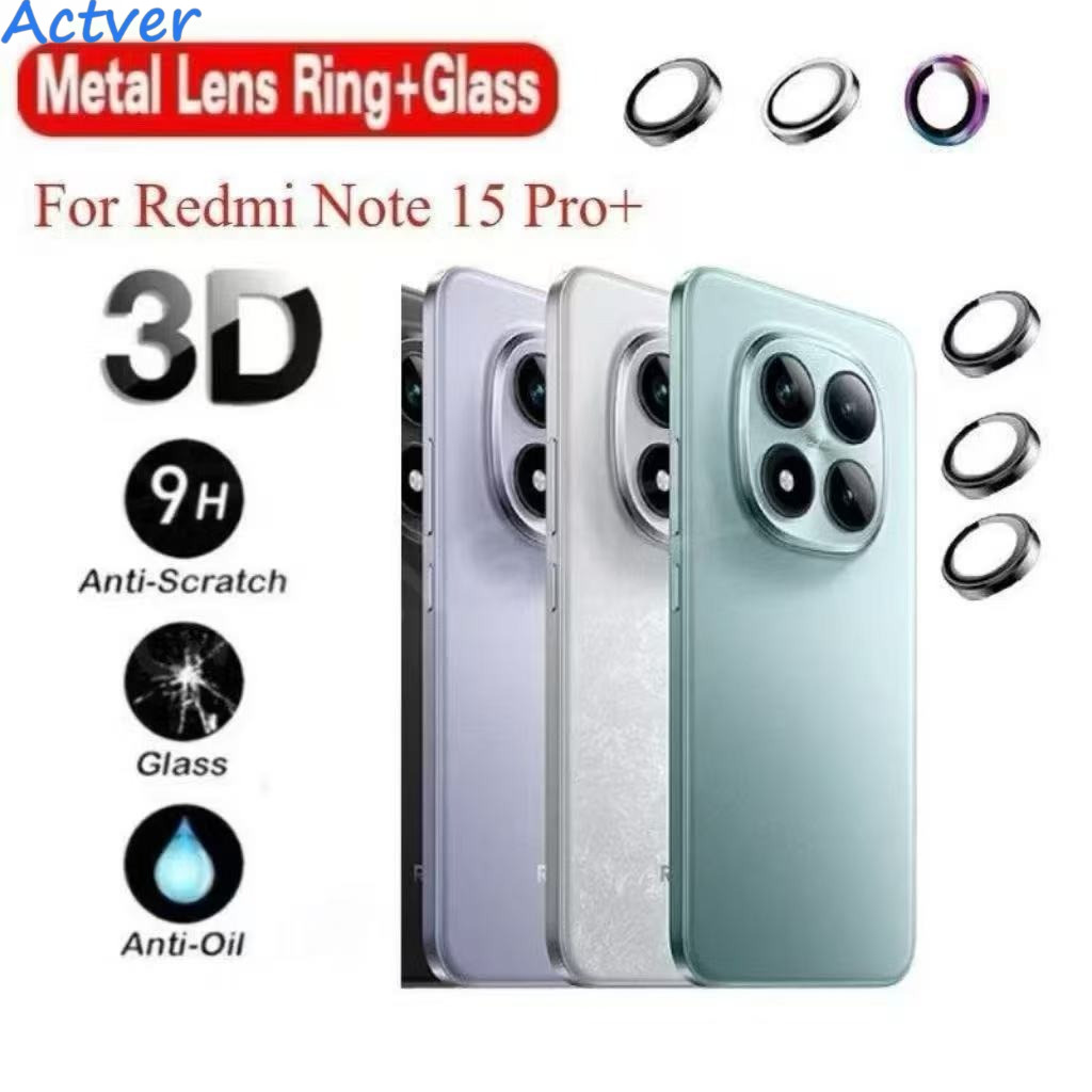 ⚡️ส่งจากไทย⚡️ฟิล์มกันรอยแบบเต็มเลนส์สําหรับเลนส์กล้อง Xiaomi Redmi Note15 Note15Pro Note15Pro Plus Poco M8Pro Note14 Note14Pro Plus