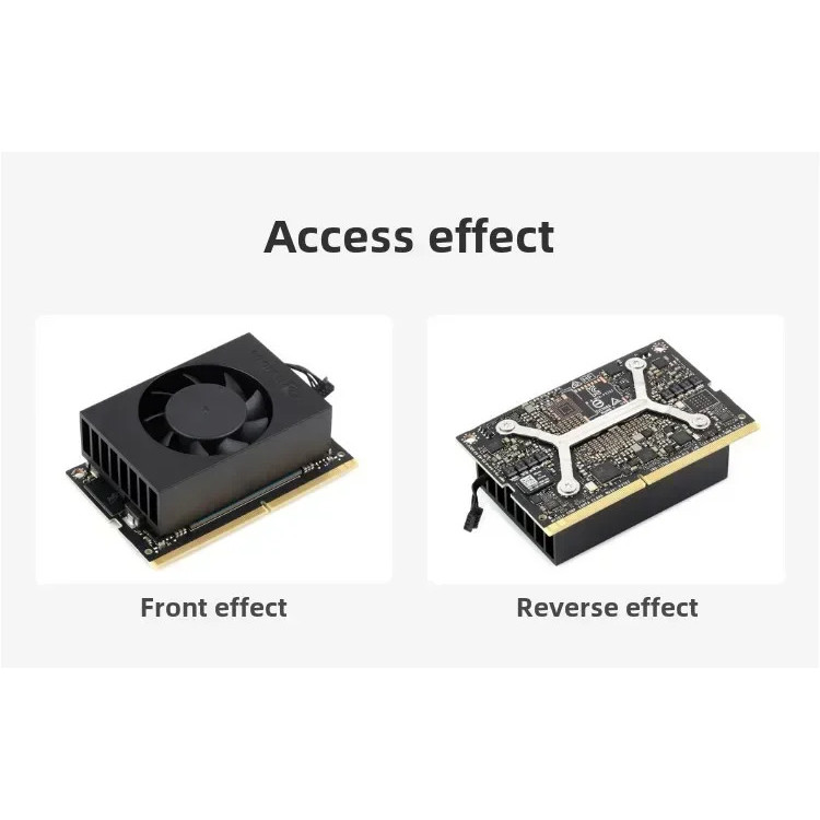 FW PWM พัดลมระบายความร้อน พัดลมระบายความร้อนควบคุมความเร็วสําหรับ Jetson Orin NX/Nano