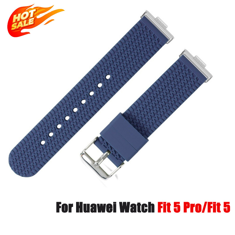 สายซิลิโคนเปลี่ยนสายนาฬิกา Huawei Watch Fit 5 Pro/Fit 5/4 Pro/Fit 4/3