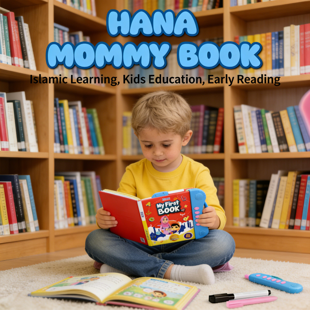 หนังสือเล่มแรกของฉัน MOMMY HANA BUKU KANAK KANAK BABY BOOK ISLAMIC EBOOK buku mommy Hana E BOOK Eboo