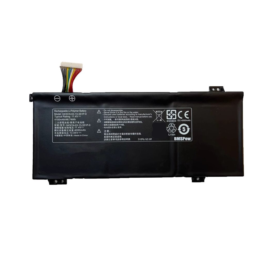 For Mechanical Revolution Deep Sea Ghost Z3/Z2Air Laptop Battery GK5 CN - 00-13-3 S1P - 0