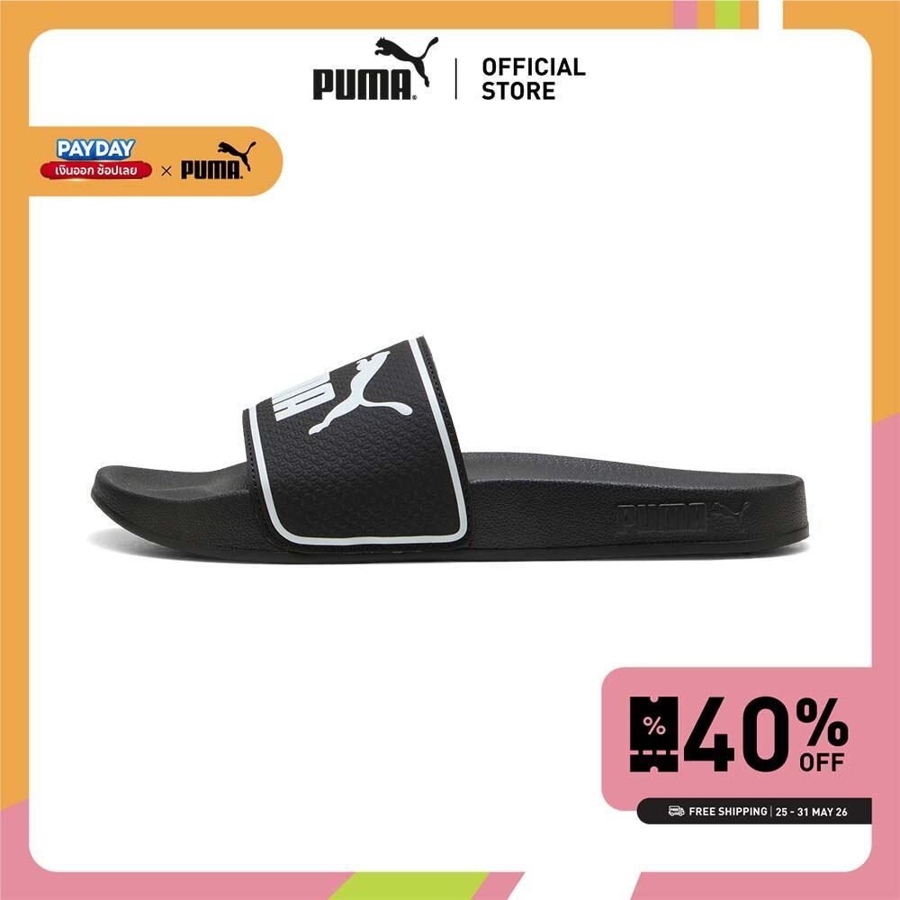 PUMA Basics รองเท้าแตะ Leadcat 2.0 แบบยูนิเซ็กส์ สีดำ - 39970601