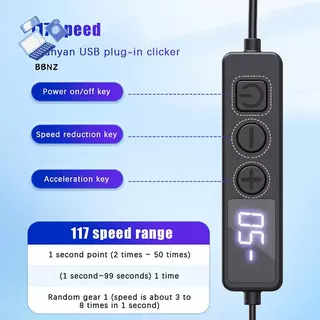 [BBNZ] Auto Clier สําหรับโทรศัพท์อัตโนมัติโทรศัพท์หน้าจอ Tapper อัตโนมัติทางกายภาพ Tapper สําหรับเกม Assistance k Tapper อุปกรณ์เสริม TH