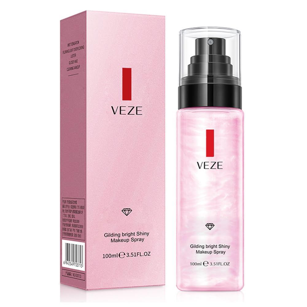VEZEGilding Glossy Clear Gloss Hyaluronic Acid Niacinamide Setting Spray คอนซีลเลอร์ 100ml/3.38 ออนซ