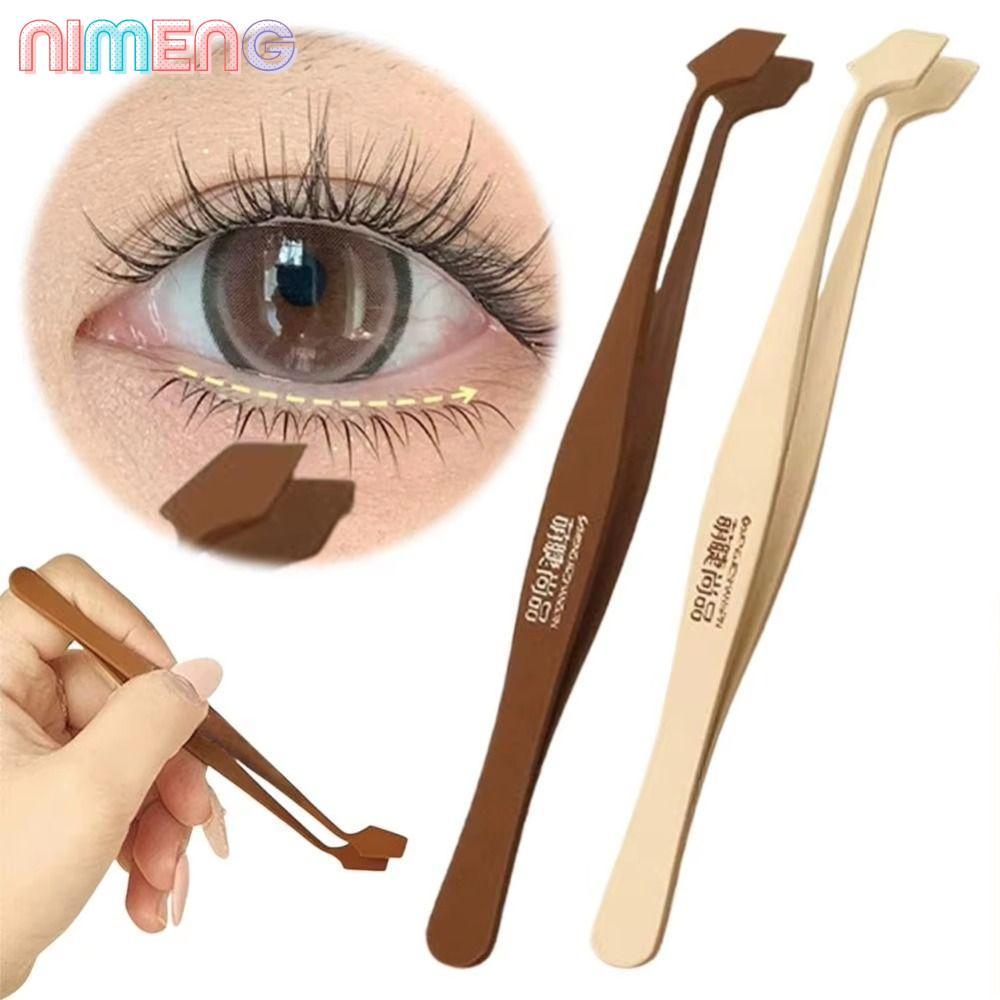 นิเมง แหนบขนตา, แหนบไม้พายที่แม่นยํากันลื่น, แบบพกพา 45° เครื่องมือ Applicator Lash แบบป้องกันมุมสําหรับผู้ใช้