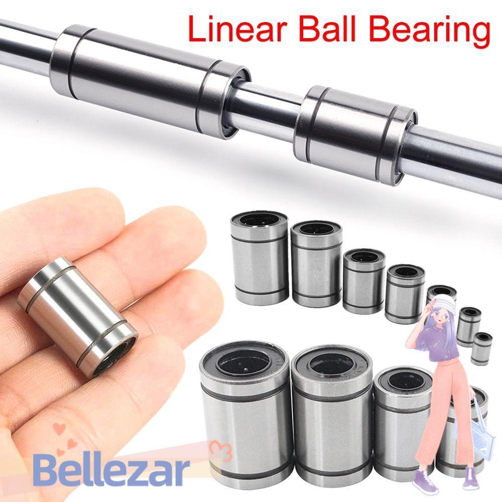 BELLEZAR บูชเหล็กโครเมียมสําหรับเครื่องพิมพ์ CNC Part LM8UU LM10UU LM12UU LM16UU