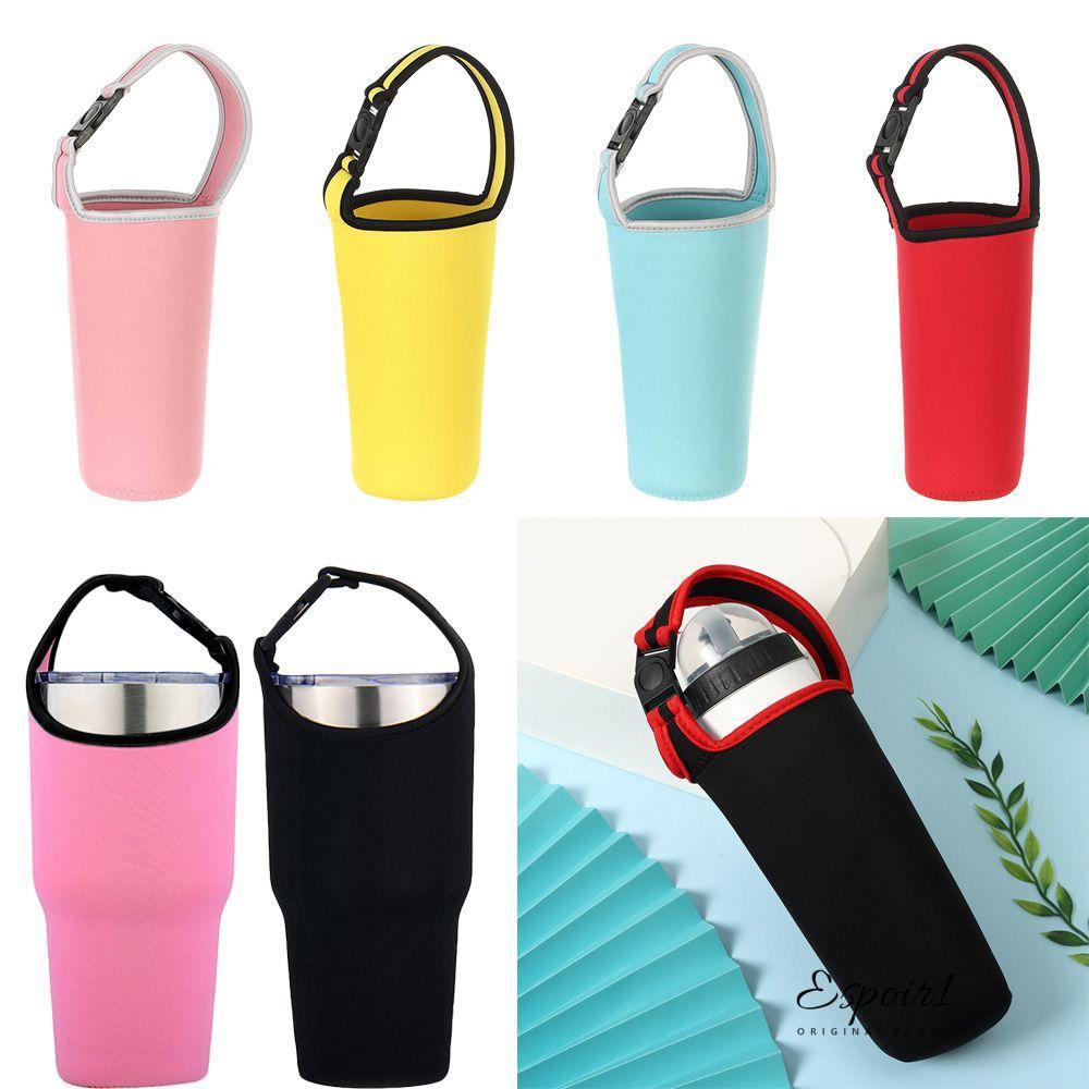 ESPOIR1 30oz Cup Sleeve Tumbler Anti-Hot Tote Bag Carrier Portable Mug Holder