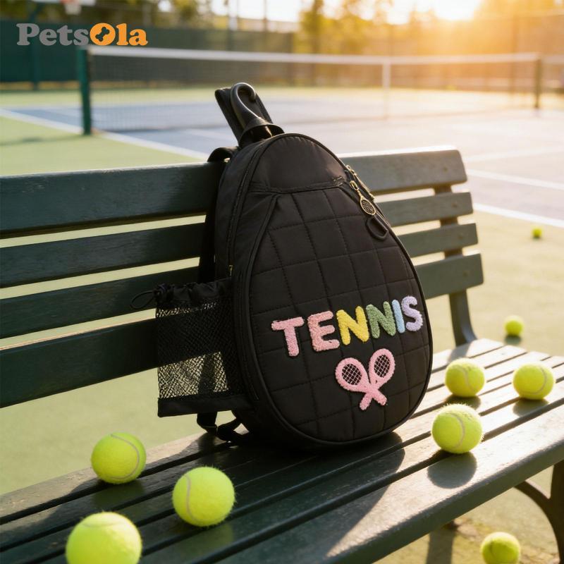 PETSOLA ไม้เทนนิสกระเป๋าสะพาย Tote Organizer รูปที่ 7
