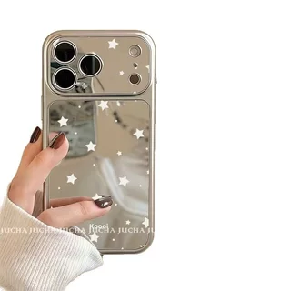 Mirror Phone Case Instant Switch to stars Mirror Case เข้ากันได้กับ Samsung S26 25 24 PLUS ULTRA S series m33