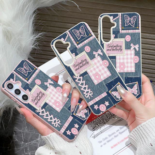 เคส for Samsung A07 A17 A56 A55 A16 A15 A35 A05S A26 A36 A54 S23 S25 S26 Ultra S24 FE สไตล์คาวบอย เคสโทรศัพท์มือถือหนัง