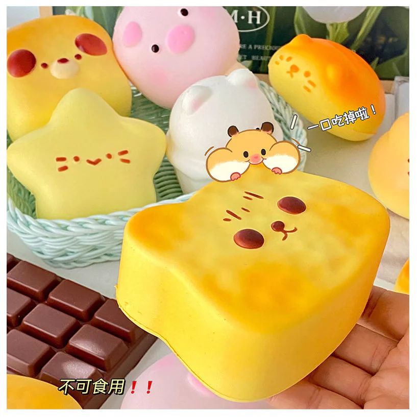 Capybara Squishy เบเกอรี่ บีบคลายเครียด Soft Rebound thumbnail 5