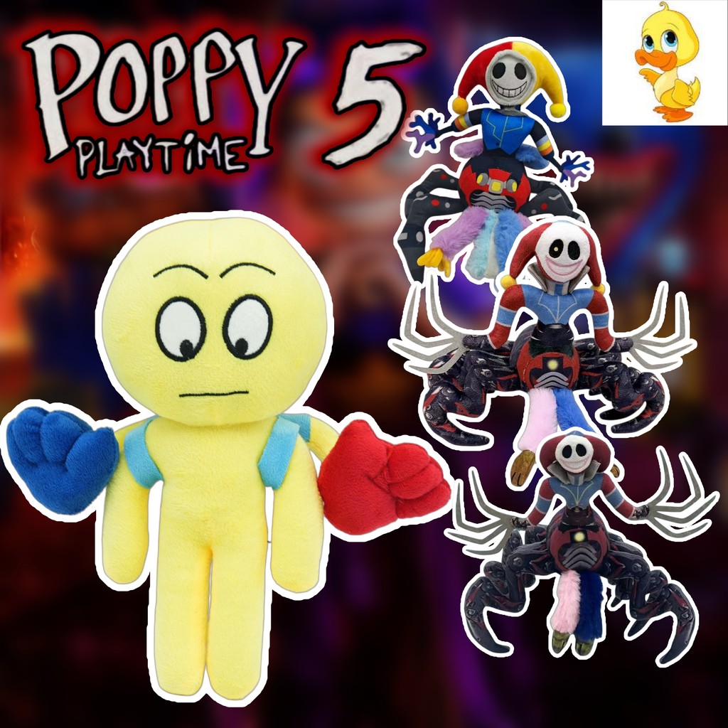 พลัส✨สินค้ามาใหม่✨เกมสยองขวัญ Poppy Time 5 ตัวอักษรตุ๊กตาต้นแบบและ Outimals ของเล่นตุ๊กตา Fun Lili และ Chumpkins ตุ๊กตาของเล่นของขวัญวันเกิดตกแต่งบ้านสร้างสรรค์