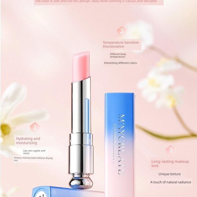 lipstick ลิป Watson Same Style Color-changing Lipstick Official Flagship Store เว็บไซต์อย่างเป็นทางก