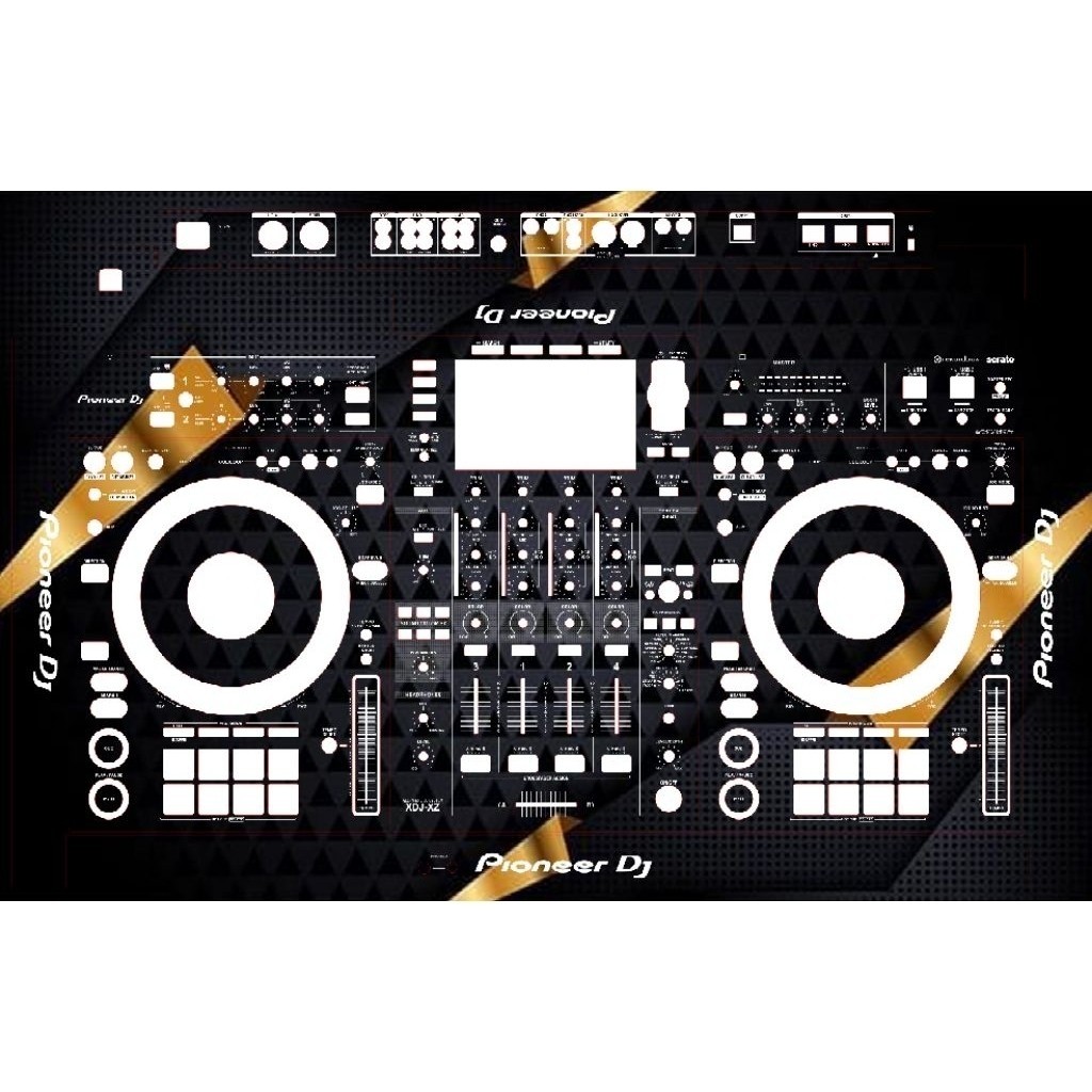 XDJ-XZ สติ๊กเกอร์กันรอยเครื่องดนตรีดีเจเพลง PIONEER