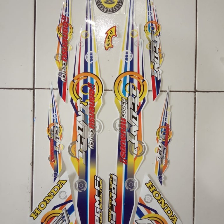 STRIPING LIST BEAT F1 2012 - 2015 ICON VARIATION