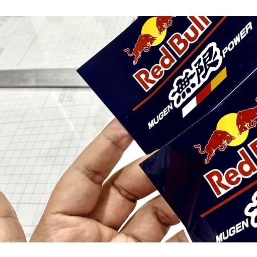 สติ๊กเกอร์ MUGENPOWER REDBULL
