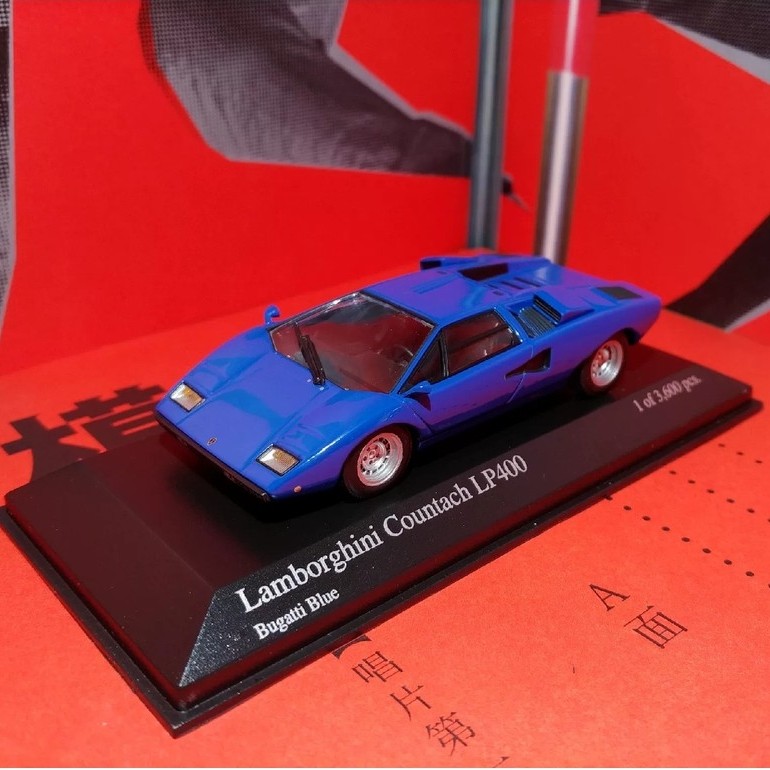 Mini Chelan Borghini Contacchi รุ่นแรก LP400 1974 Bugatti