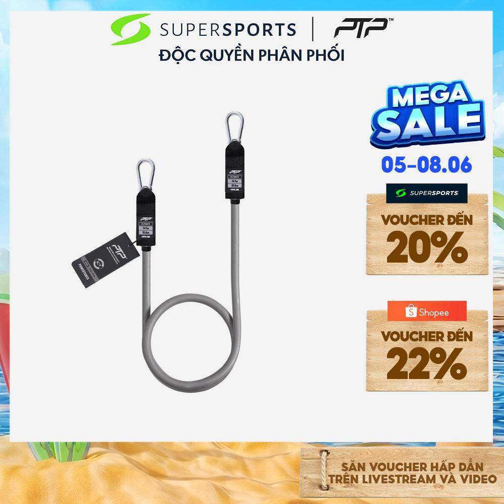 Powertube Elite Ultimate Ptp Resistance Band - สีเทา - PTP E5