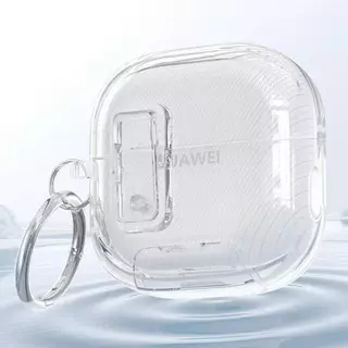 【Auto Pop-Up】Huawei FreeClip 2/FreeClip หูฟังพร้อมพวงกุญแจกันกระแทก Protector Case พร้อมตะขอสําหรับ