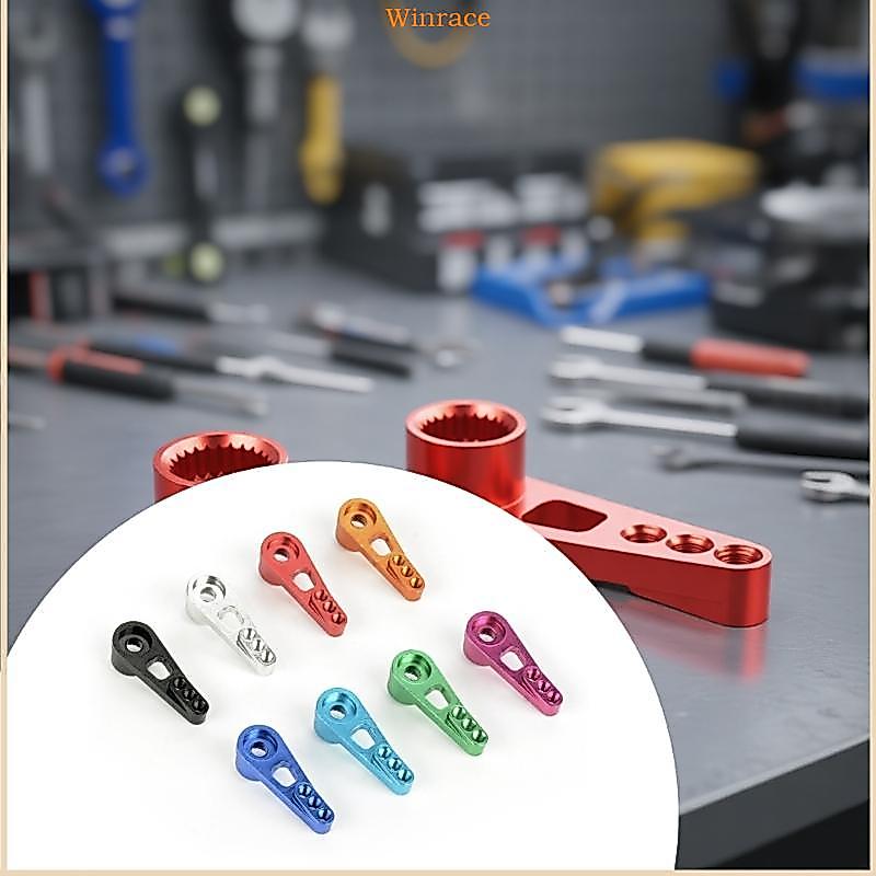 WRC Heavy Duty 25T Servo Arm ความแม่นยํา Servo Arm อัพเกรดสําหรับรถยนต์ที่มีโลหะ Robust สําหรับความท
