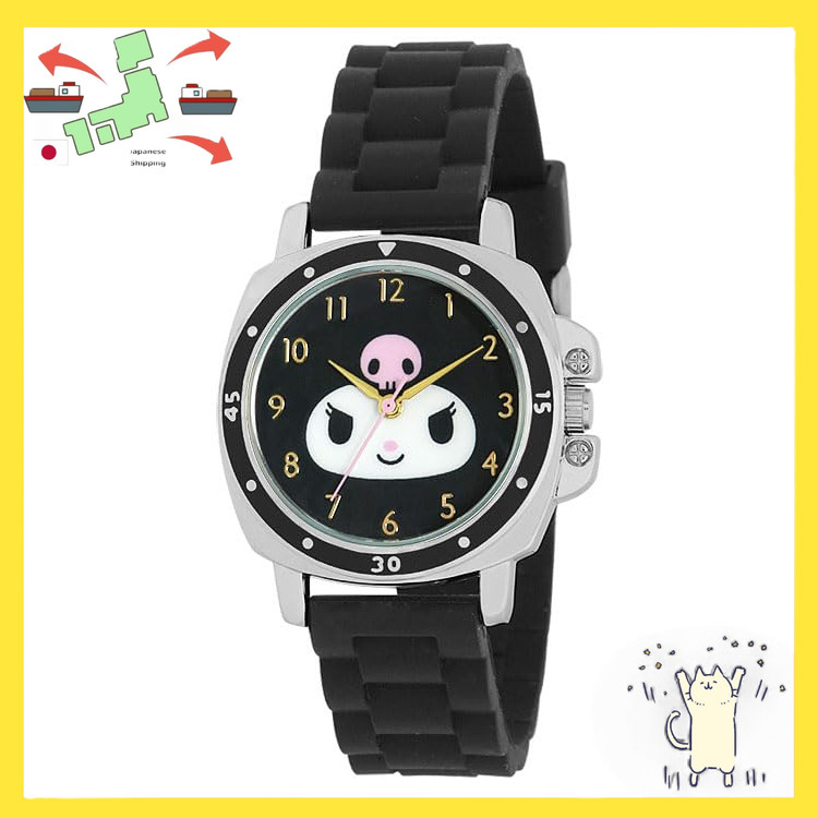 [Japanese Version] [San Flame] Watch J-Axis Sanrio Rubber Big Face Watch Chromi CR3C0008-KUB Ladies 